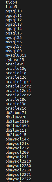 dbcat