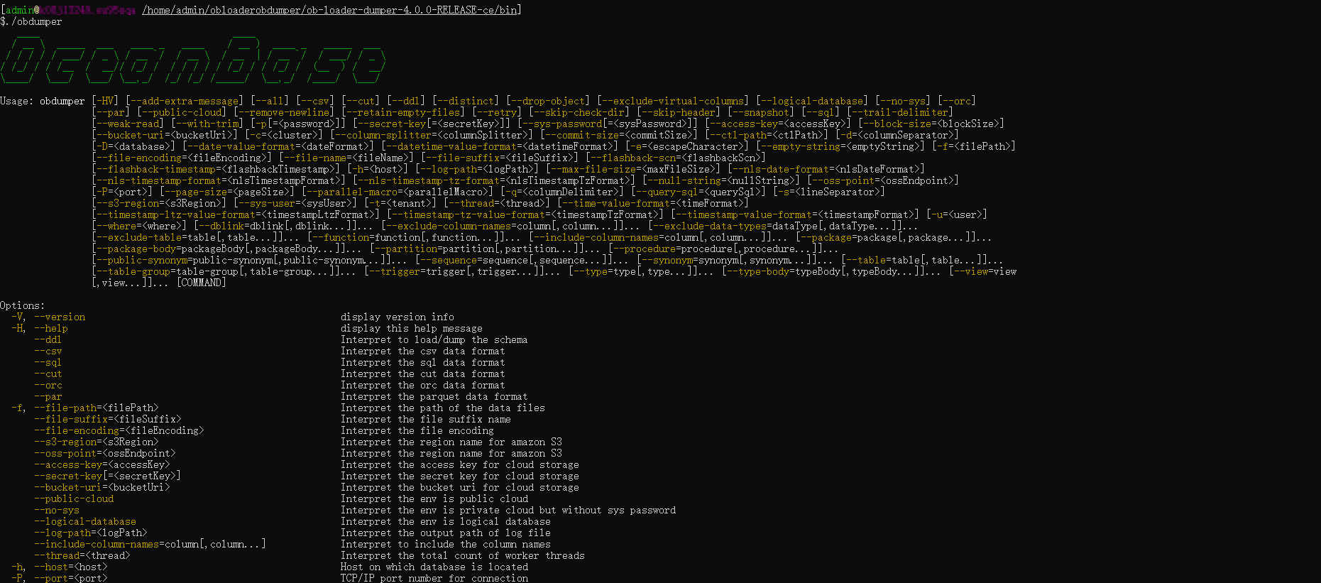 Download OBLOADER-OceanBase Loader And Dumper-OceanBase Documentation