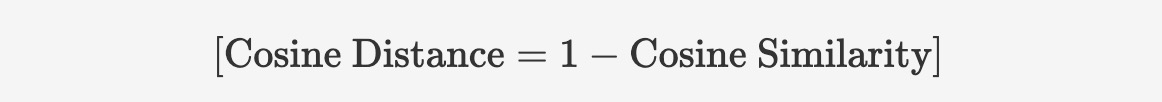 余弦距离